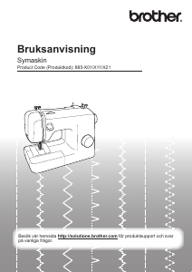 Bruksanvisning Brother XN1700 Symaskin