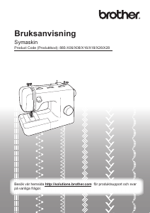 Bruksanvisning Brother XQ2700 Symaskin