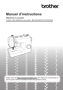 Manuale Brother XQ2700 Macchina per cucire