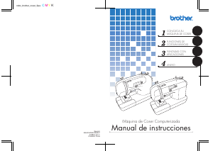 Manual de uso Brother XR-7700 Máquina de coser