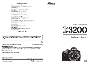 Kullanım kılavuzu Nikon D3200 Dijital kamera