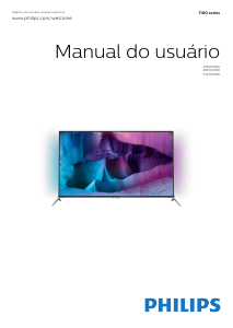 Manual Philips 49PUS7100 Televisor LED