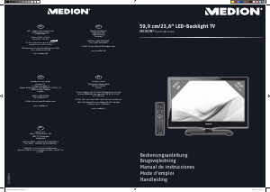 Mode d’emploi Medion Life P14075 Téléviseur LED