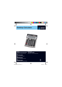 Manual United Office IAN 69095 Calculator