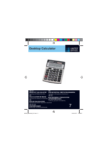 Manual United Office IAN 69095 Calculator