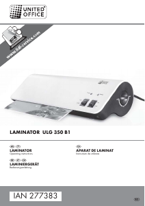 Manual United Office IAN 277383 Laminator