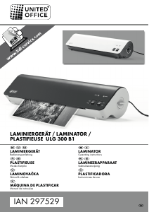 Manual United Office IAN 297529 Laminator