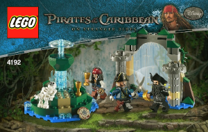Manual Lego set 4192 Pirates of the Caribbean Fountain of youth