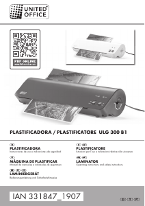 Manual United Office IAN 331847 Plastificadora