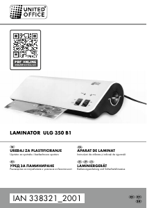 Priručnik United Office IAN 338321 Laminator