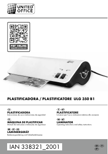 Manual United Office IAN 338321 Plastificadora