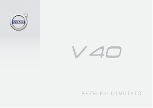 Használati útmutató Volvo V40 (2017)