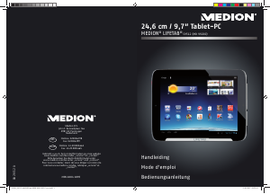 Mode d’emploi Medion Lifetab S9512 Tablette