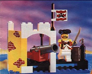 Manuale Lego set 1795 Pirates Isola cannone