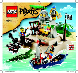 Manual de uso Lego set 6241 Pirates La isla del tesoro