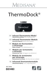 Manual de uso Medisana ThermoDock Termómetro