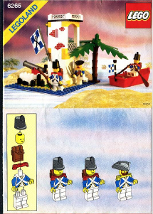 Bruksanvisning Lego set 6265 Pirates Sabel ö