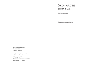Bedienungsanleitung AEG ARCTIS1849-4GS Gefrierschrank