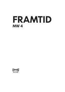 Manual de uso IKEA FRAMTID MW4 Microondas