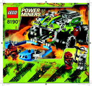 Manual de uso Lego set 8190 Power Miners Minero con pinzas