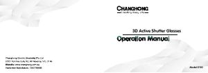 Handleiding Changhong G100 3D Bril