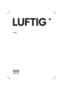 Manual IKEA LUFTIG BF325 Cooker Hood