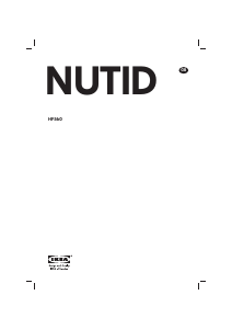 Handleiding IKEA NUTID HF560 Afzuigkap