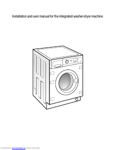 Manual De Dietrich DLZ792JU Washer-Dryer