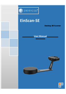 Handleiding EinScan SE 3D Scanner