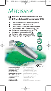 Manual Medisana FTN Thermometer