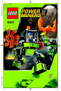 Bruksanvisning Lego set 8957 Power Miners Gruva mekaniker