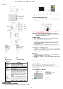 Mode d’emploi Denver ACT-5002 Caméscope action