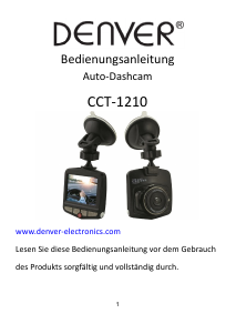 Bedienungsanleitung Denver CCT-1210MK2 Action-cam