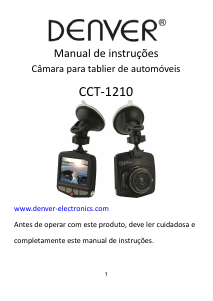Manual Denver CCT-1210MK2 Câmara desportiva
