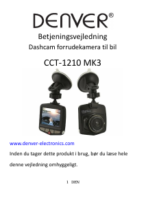 Brugsanvisning Denver CCT-1210MK3 Action kamera