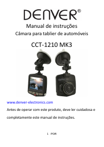 Manual Denver CCT-1210MK3 Câmara desportiva