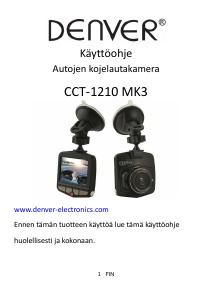 Käyttöohje Denver CCT-1210MK3 Action-kamera