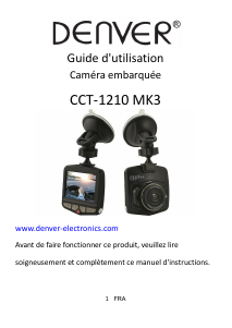 Mode d’emploi Denver CCT-1210MK3 Caméscope action