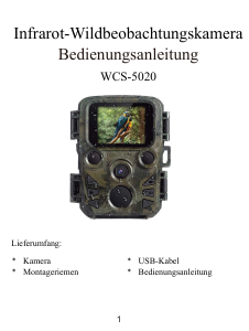 Manuale Denver WCS-5020 Action camera