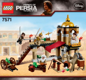 Manual Lego set 7571 Prince of Persia The fight for the dagger