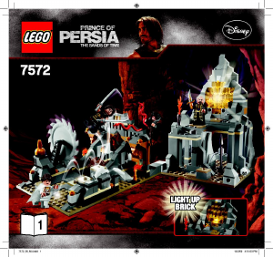 Manual Lego set 7572 Prince of Persia Quest against time