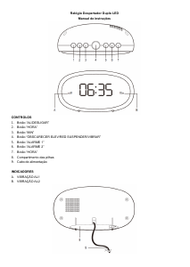 Manual Denver EC-420NR Despertador