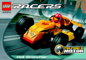 Bedienungsanleitung Lego set 4584 Racers Hot Scorcher