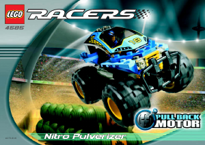 Handleiding Lego set 4585 Racers Nitro pulverizer