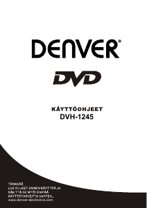 Käyttöohje Denver DVH-1245 DVD-soitin