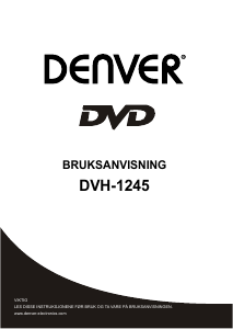 Bruksanvisning Denver DVH-1245 DVD-spiller