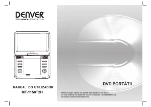 Manual Denver MT-1150T2H Leitor de DVD