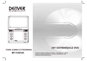 Instrukcja Denver MT-1150T2H Odtwarzacz DVD