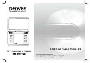 Brugsanvisning Denver MT-1150T2H DVD afspiller