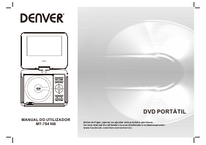Manual Denver MT-784NB Leitor de DVD